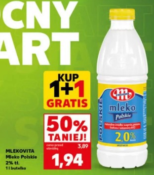 Mlekovita Mleko Polskie 2% tł.