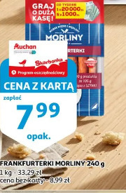 Frankfurterki Morliny 240 g