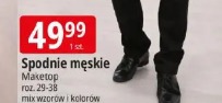 Spodnie męskie Maketop