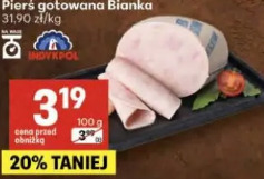 Pierś gotowana Bianka Indykpol
