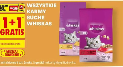 Wszystkie karmy suche Whiskas