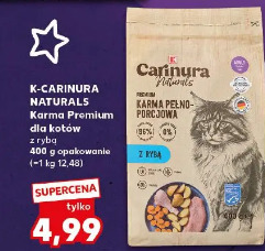 K-CARNURA NATURALS Karma Premium dla kotów z rybą