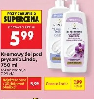 Kremowy żel pod prysznic Linda