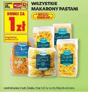 Wszystkie makarony Pastani