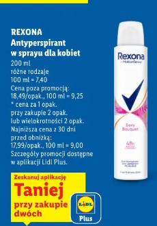 Rexona Antyperspirant w sprayu dla kobiet