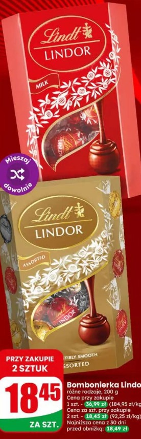 Bombonierka Lindor
