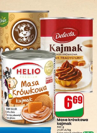 Masa krówkowa kajmak Helio