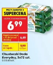 Chusteczki Dada Everyday, 3x72 szt.