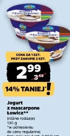 Jogurt z mascarpone Łowicz