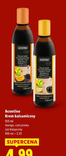 Acentino Krem balsamiczny