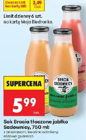 Bracia Sadownicy sok tłoczone jabłko