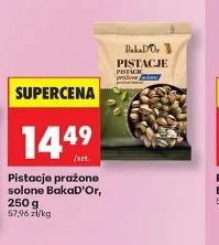 Pistacje prażone solone BakaD'Or