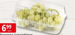 Winogrono jasne/różowe bezpestkowe