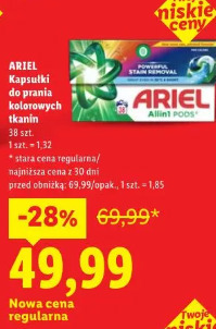 Ariel Kapsułki do prania kolorowych tkanin