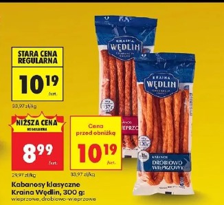 Kabanosy klasyczne Kraina Wędlin