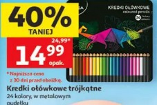 Kredki ołówkowe trójkątne