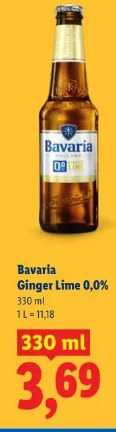 Bavaria Ginger Lime 0,0%