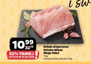 Schab wieprzowy Sztuka Mięsa Mega Paka