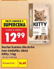 Sucha karma dla kota bez dodatku zbóż Kitty
