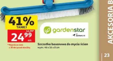 Szczotka basenowa do mycia ścian