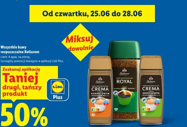 Wszystkie kawy rozpuszczalne Bellarom