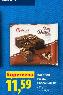 Balconi Ciasto Choco Dessert