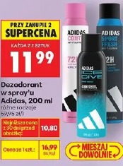 Adidas dezodorant w spray'u