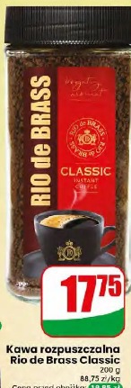 Kawa rozpuszczalna Rio de Brass Classic