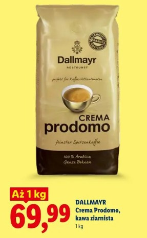 Dallmayr Crema Prodomo, kawa ziarnista