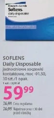 Soflens Daily Disposable jednodniowe soczewki kontaktowe