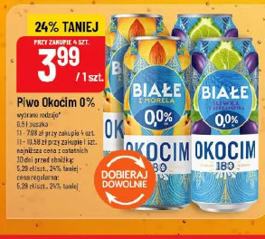 Piwo Okocim 0%