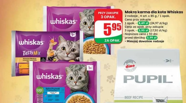 Mokra karma dla kota Whiskas