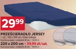 Prześcieradło Jersey