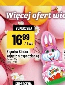 Figurka Kinder zając z niespodzianką