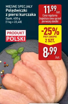 Polędwiczki z piersi kurczaka Mięsne Specjały