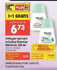 Antyperspirant w kulce Garnier Mineral