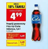 Napój gazowany Fizz Up Cola Intense
