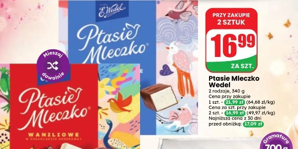 Ptasie Mleczko Wedel
