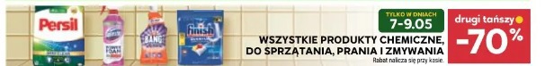 Wszystkie produkty chemiczne, do sprzątania, prania i zmywania