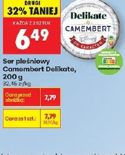 Ser pleśniowy Camembert Delikate