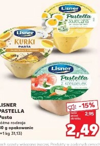 Lisner Pastella pasta z krwielkiem
