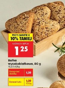 Bułka wysokobiałkowa