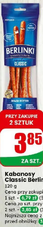 Kabanosy Classic Berlinki