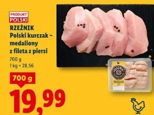 Rzeźnik Polski kurczak – medaliony z fileta z piersi