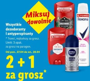 Wszystkie dezodoranty i antyperspiranty