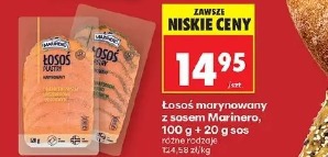 Łosoś marynowany z sosem Marinero