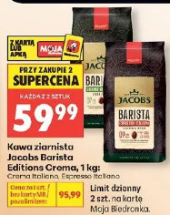 Kawa ziarnista Jacobs Barista Editions Crema
