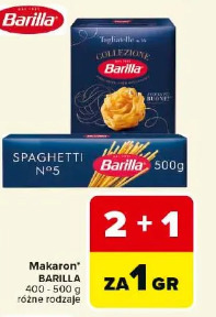 Makaron BARILLA różne rodzaje