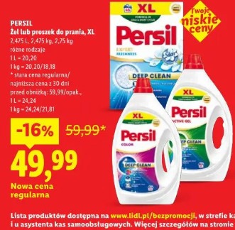 Persil Żel lub proszek do prania, XL