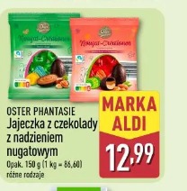 Oster Phantasie Jajeczka z czekolady z nadzieniem nugatowym